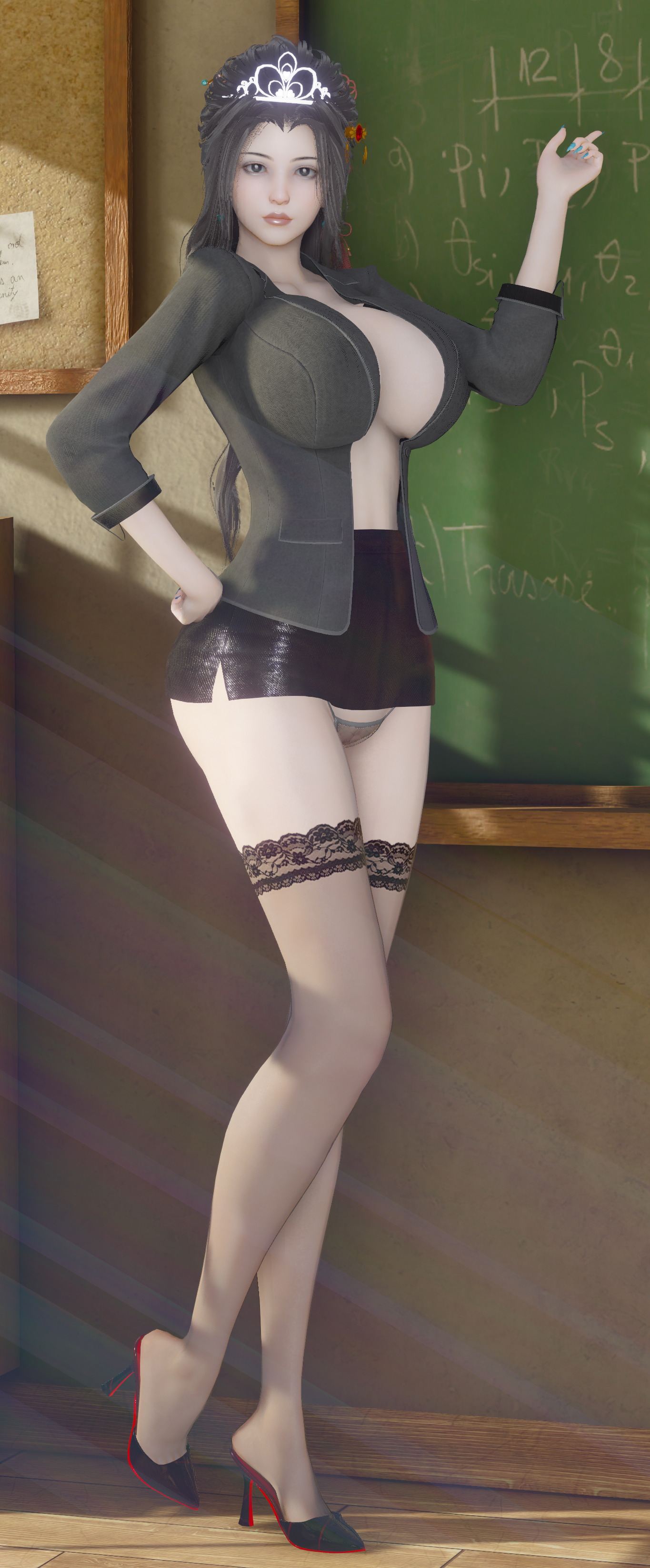 骚货女教师（已补发初始卡和衣服）