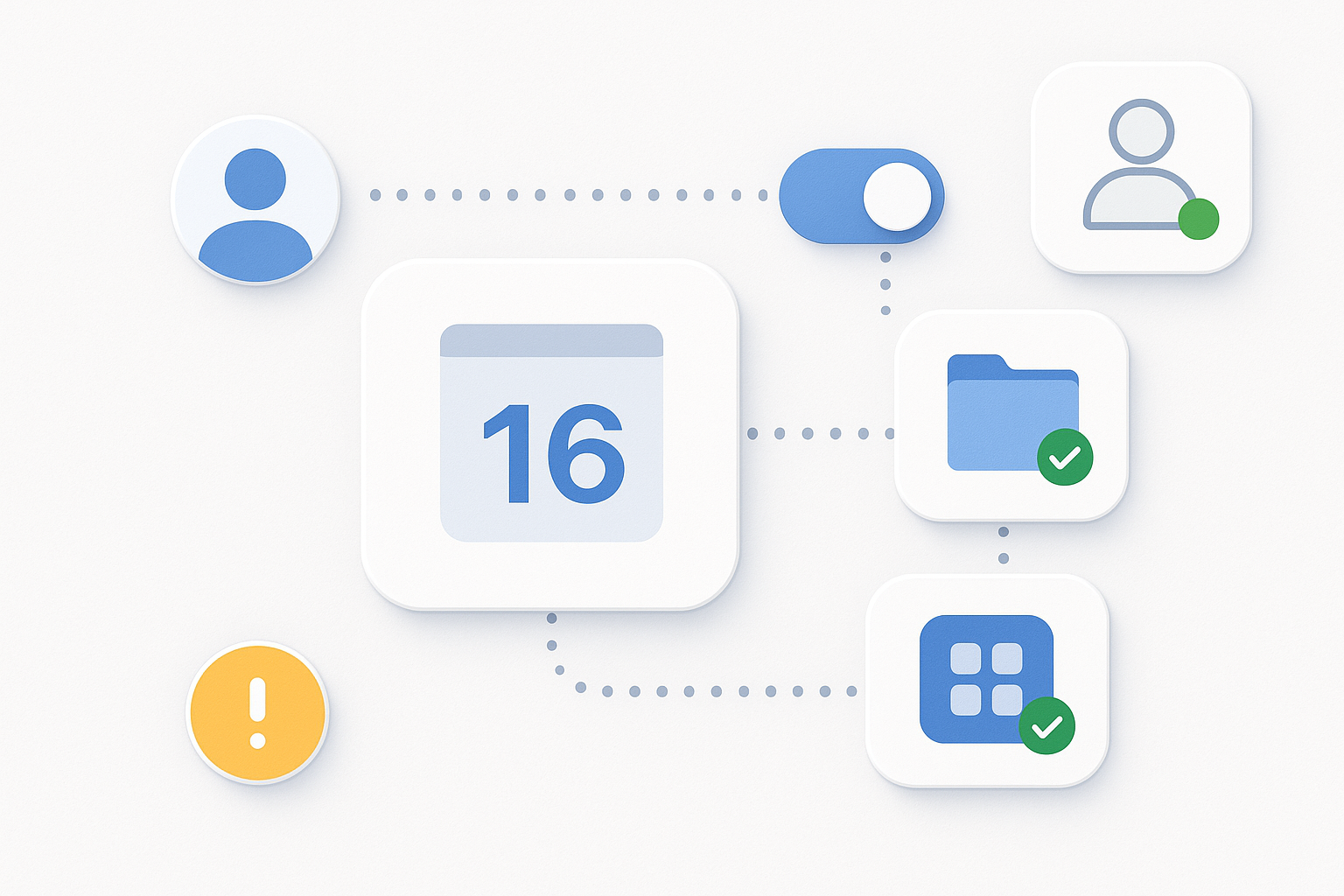 Provisioning runs on the hire's start date — automatically