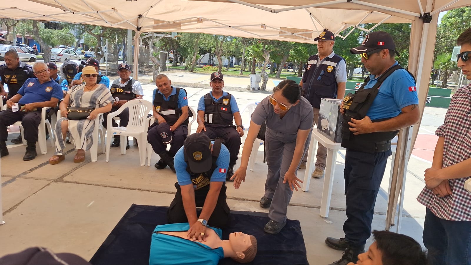 Simulacros de emergencias y preparación ante riesgos - IBR