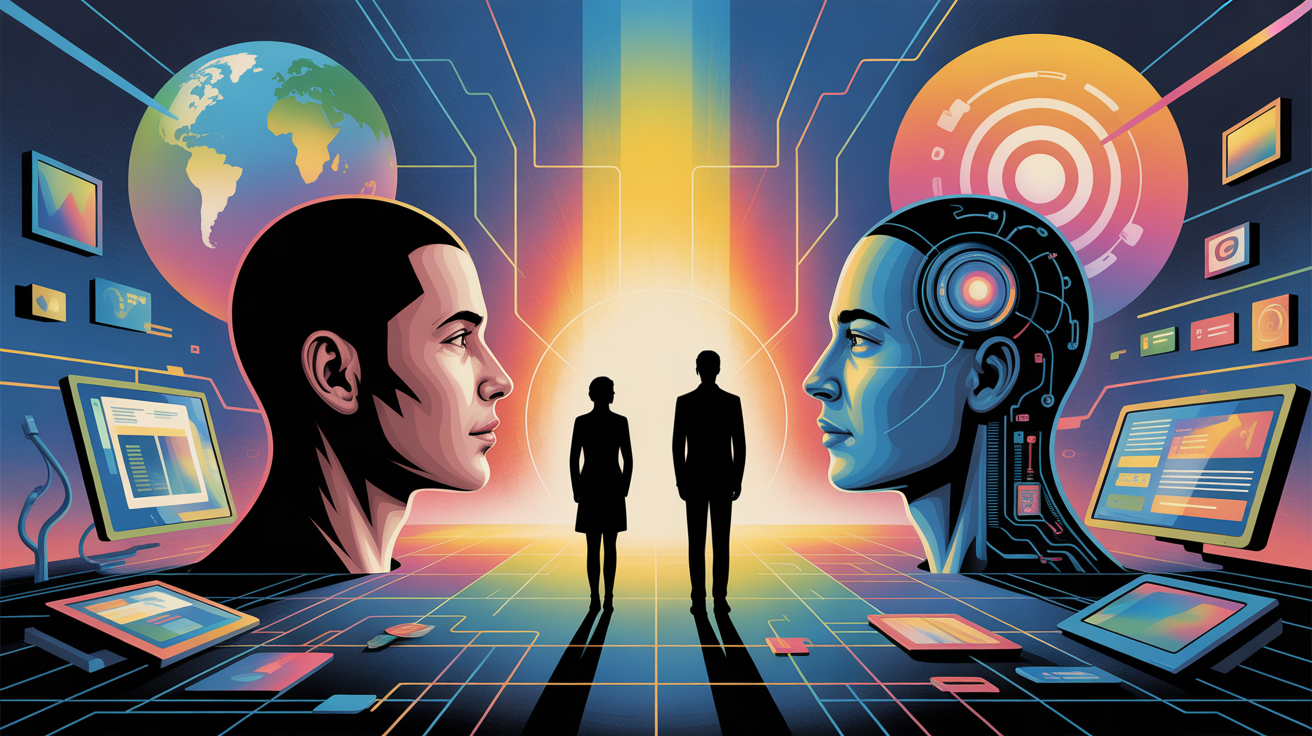 Di Antara Algoritma dan Nurani: Menyisir Ulang Makna Kemanusiaan di Era Digital