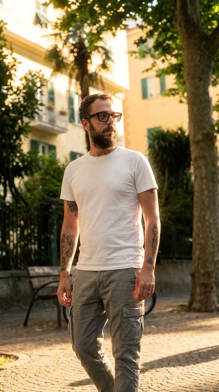 Golden Hour · Full Body editorial example