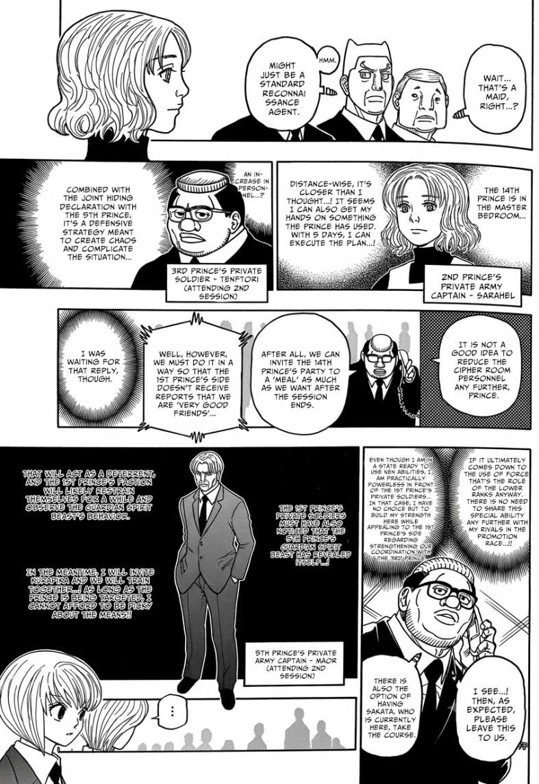 Hunter x Hunter Chapter 411 - Page 8