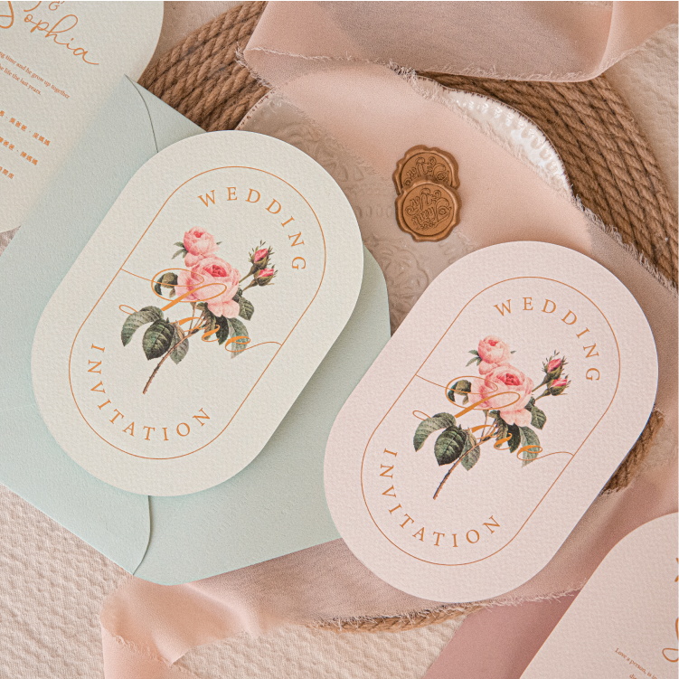 婚卡喜帖 - 薔薇花語 商品圖2