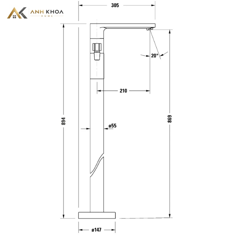 ban ve ky thuat voi bon tam dat san duravit de5250000010