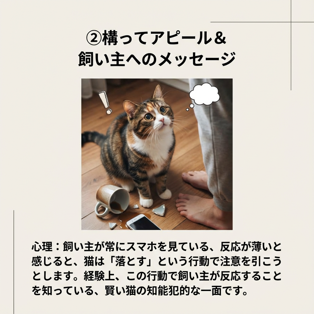 猫がテーブルの物を落とす理由とは?その心理を徹底解剖! - Image 4