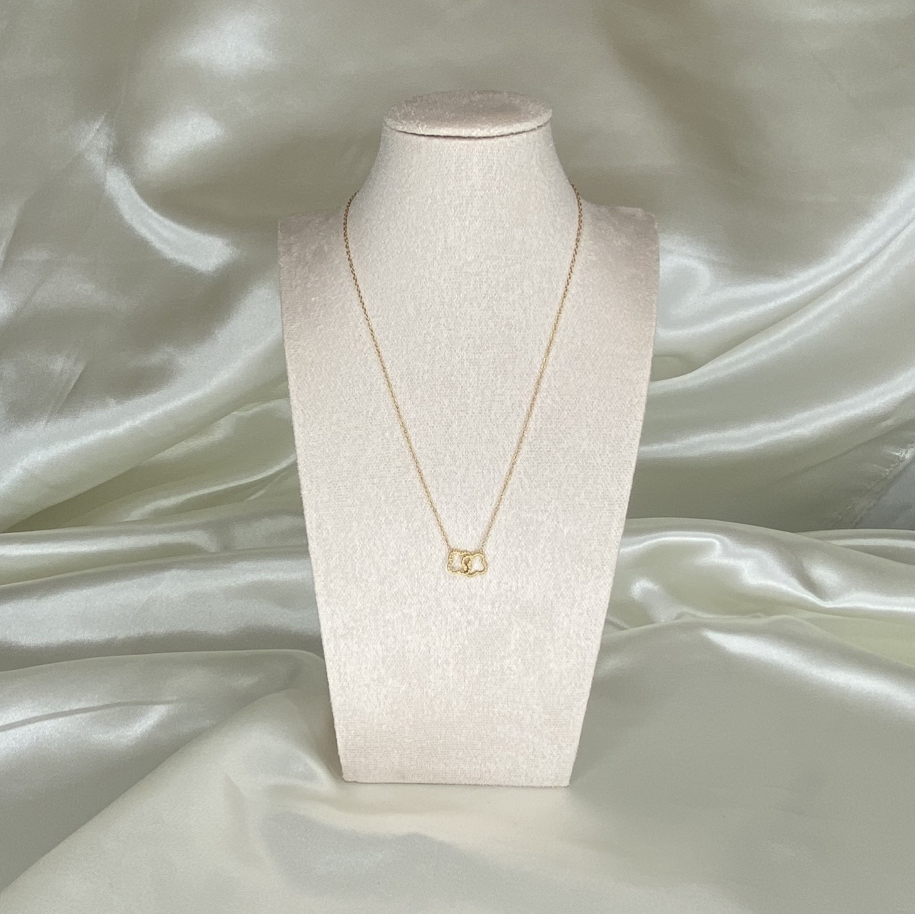 S. Steel Double Lucky Charm