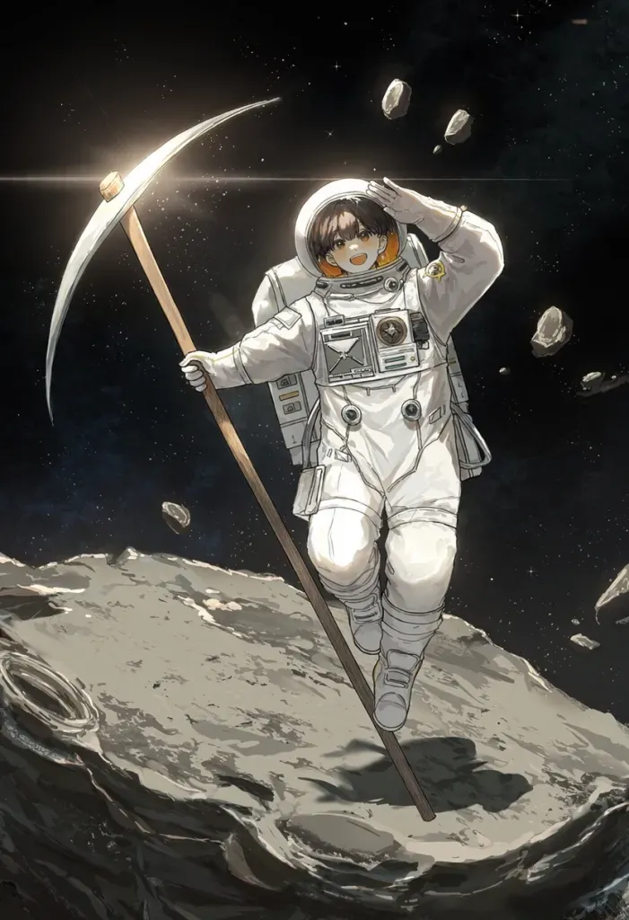 Casper, for the theme SPACE MINERS, by camerashy!