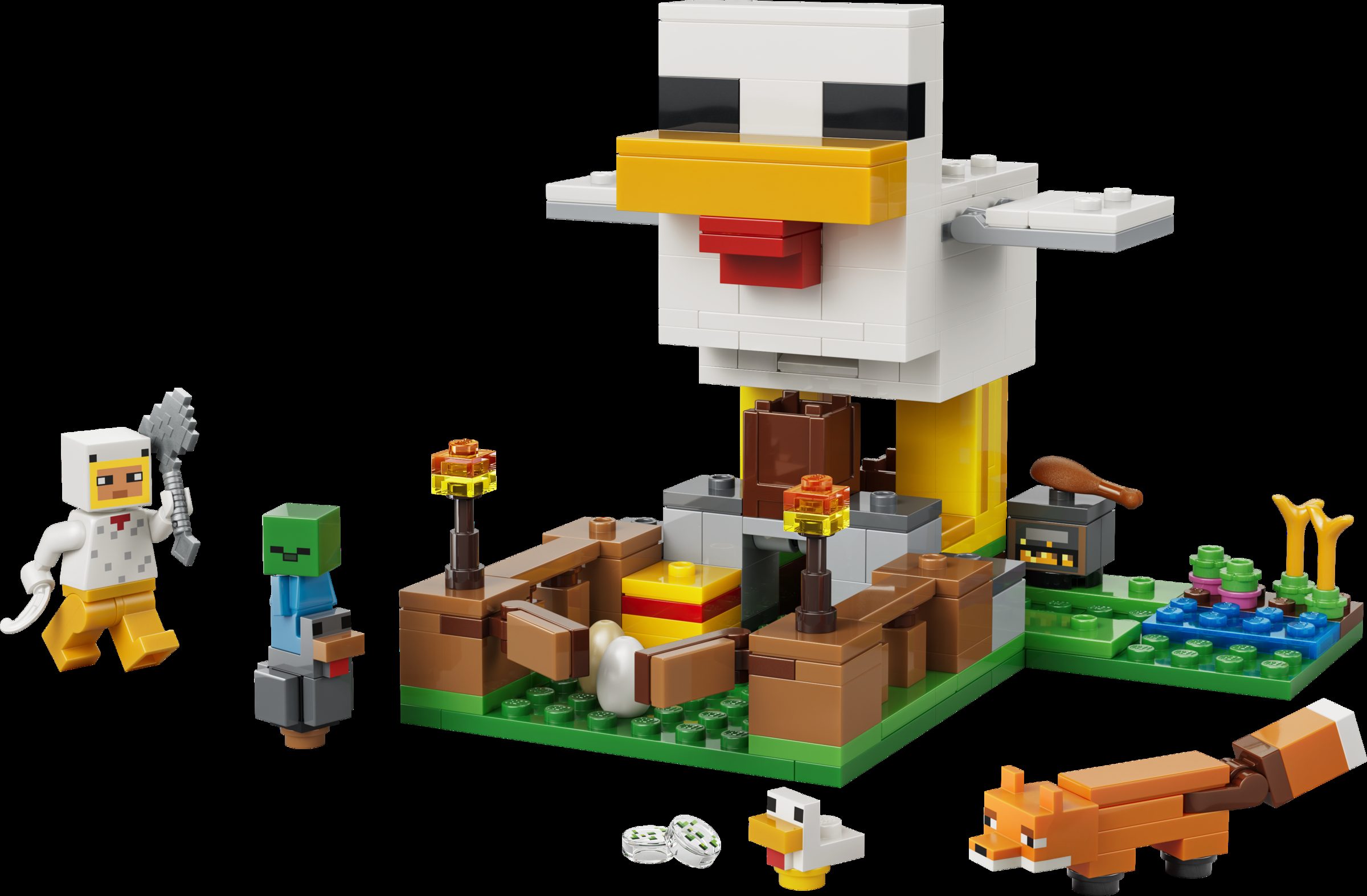 LEGO Minecraft Farma pilića 21585