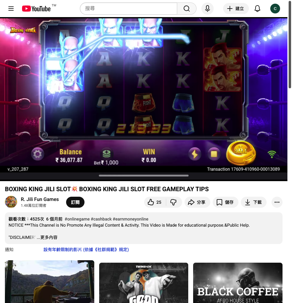 Boxing King JILI Slot gameplay action