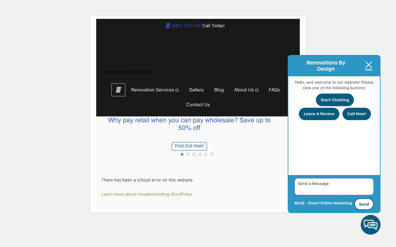 Renovations By Design  homepage