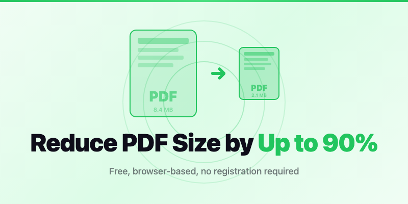 PDF Compress Guide 2026: Reduce File Size by Up to 90%