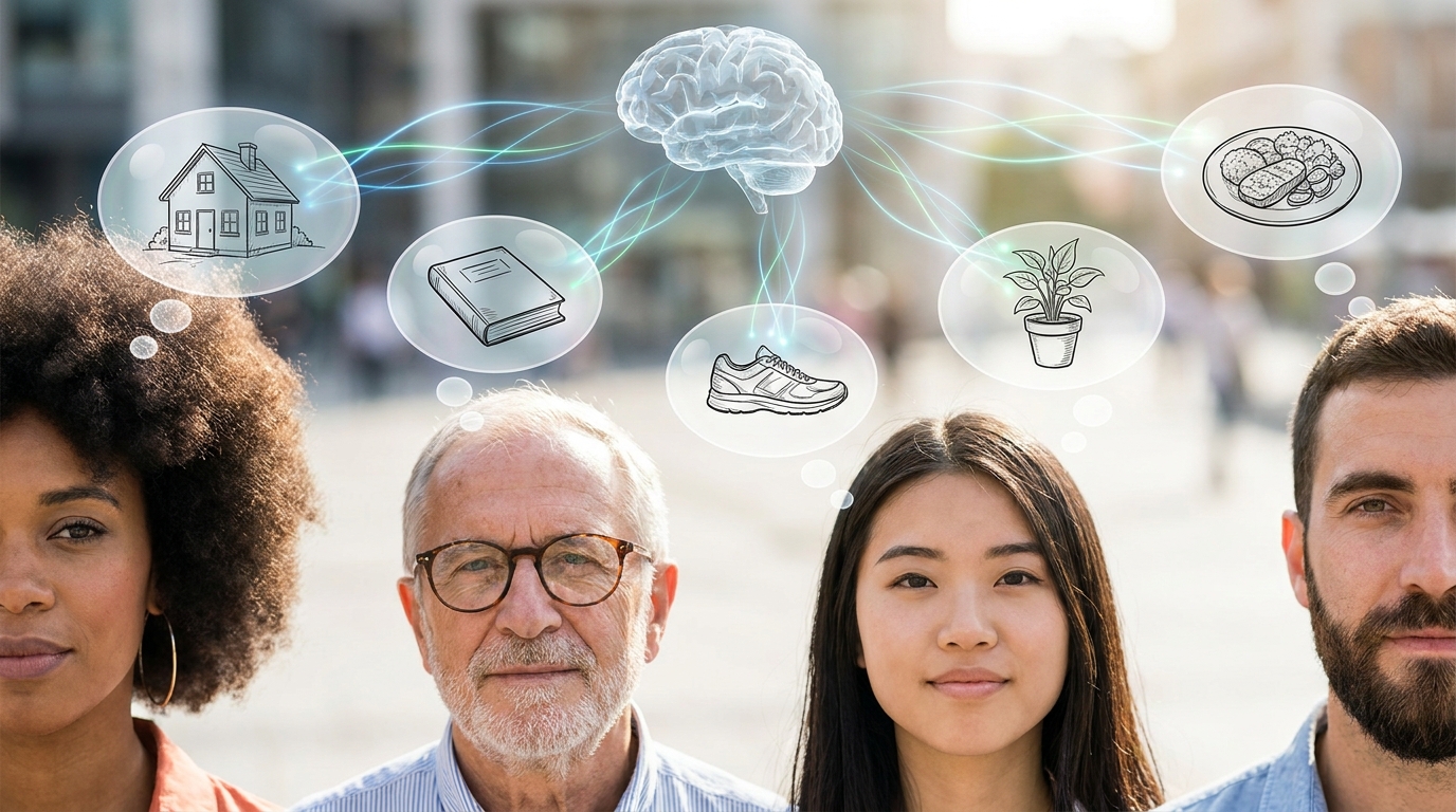 AI analyzing customer needs for dropshipping product research