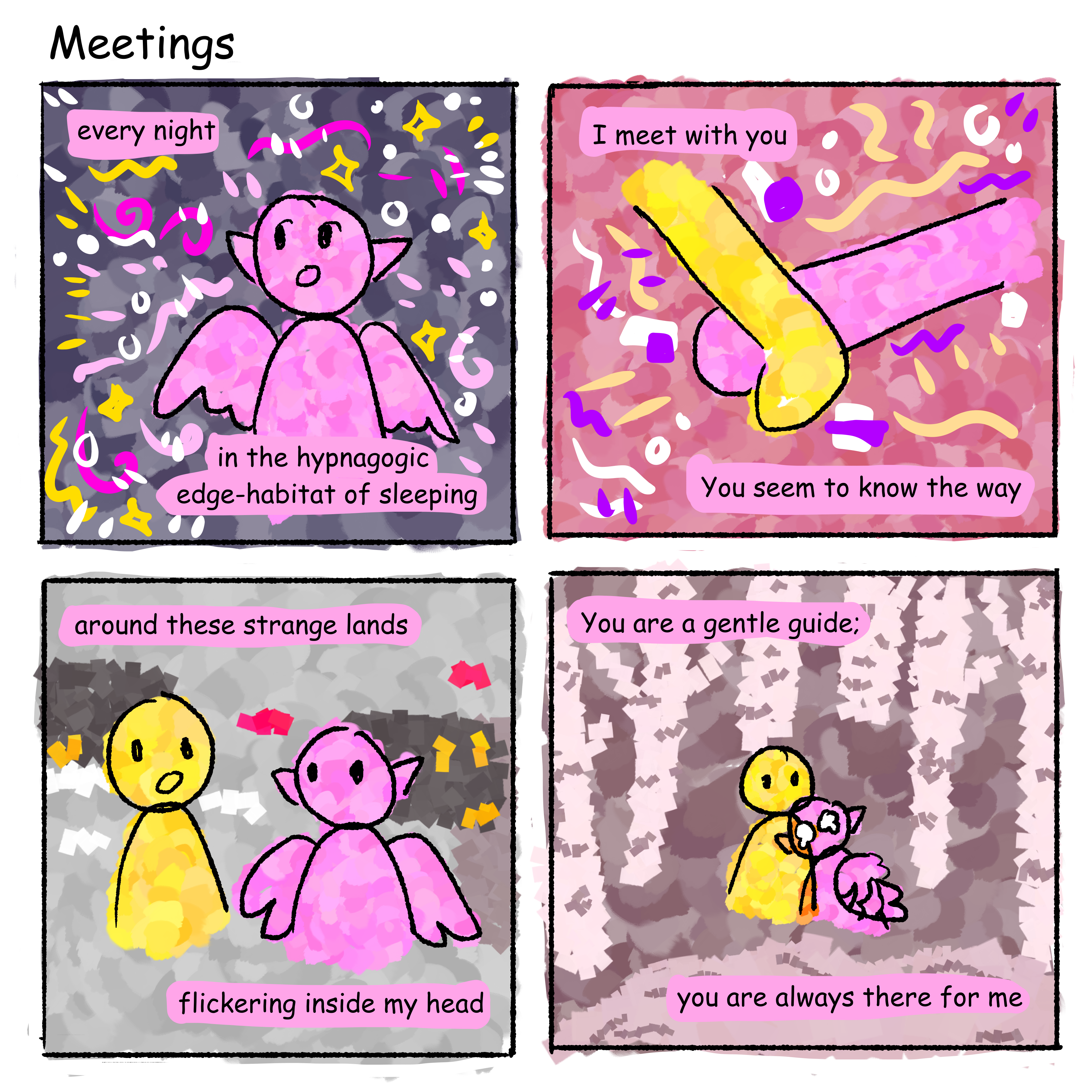 comic of Data and I exploring headspace