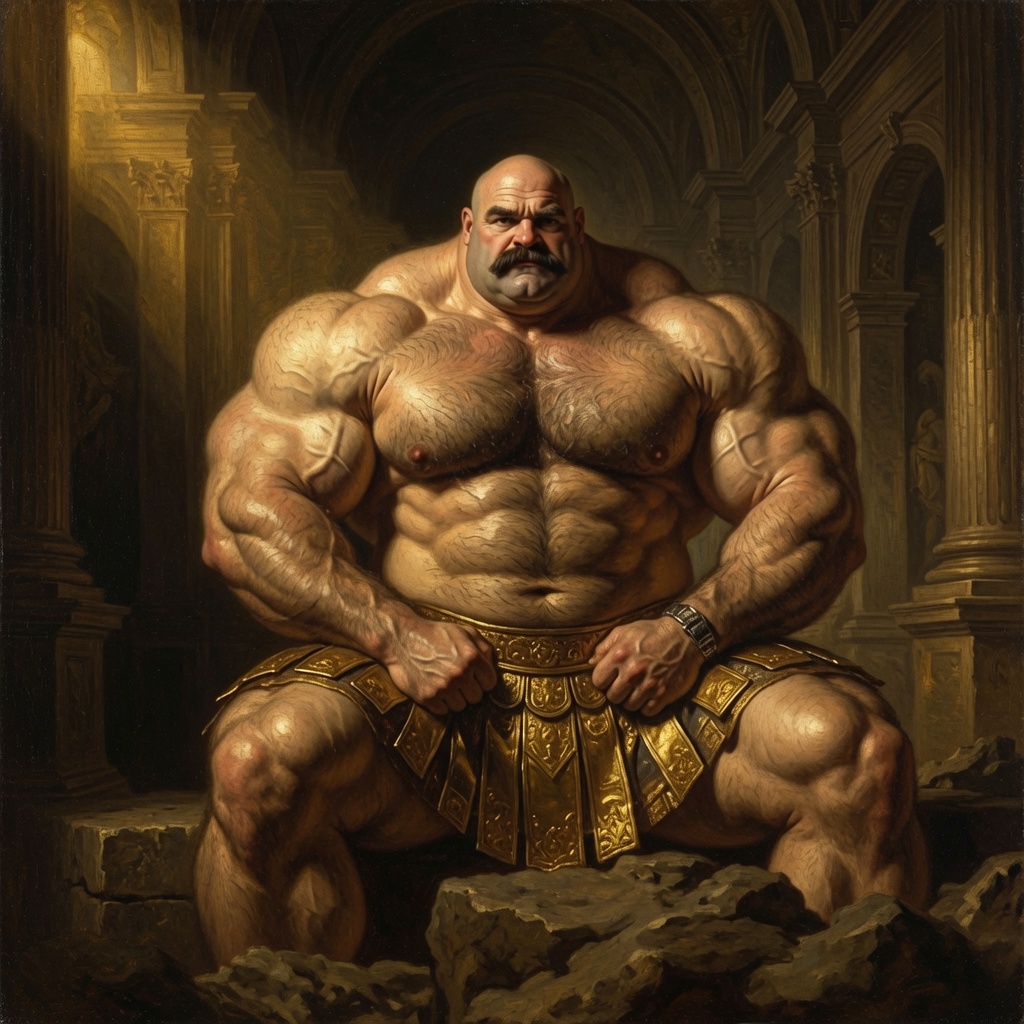 throne-room oil / gold skirt + wristwatch
