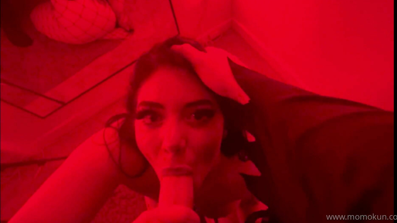 Busty Momokun Plays The Perfect Blowjob Slut For Her Creepy Master And Gets Fucked