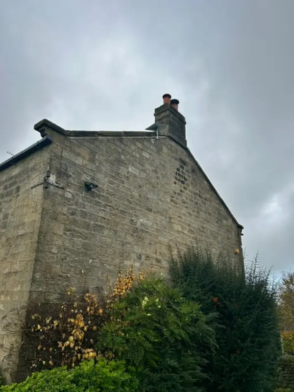 Professional security camera system with night vision capabilities in a British home