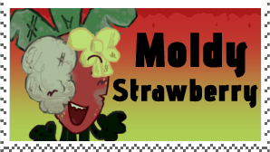 moldy strawberry