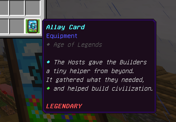 Allay Card lore example