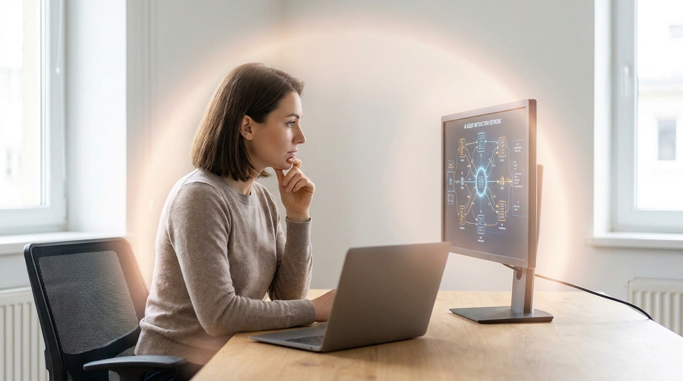 Creator using Google Gemini 3.8 Flash to develop an AI agent, feeling empowered by new tools.