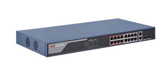 SWITCH 24PORT POE SMART MANAGED HIKVISION DS-3E1326P-EI