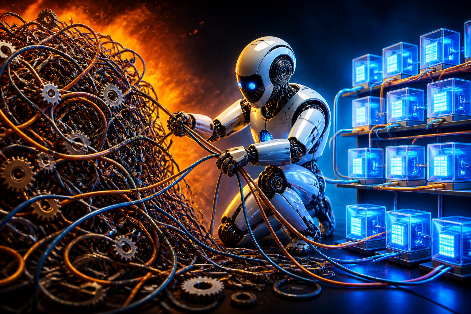 AI 把糾結的大系統重構整理成乾淨的架構