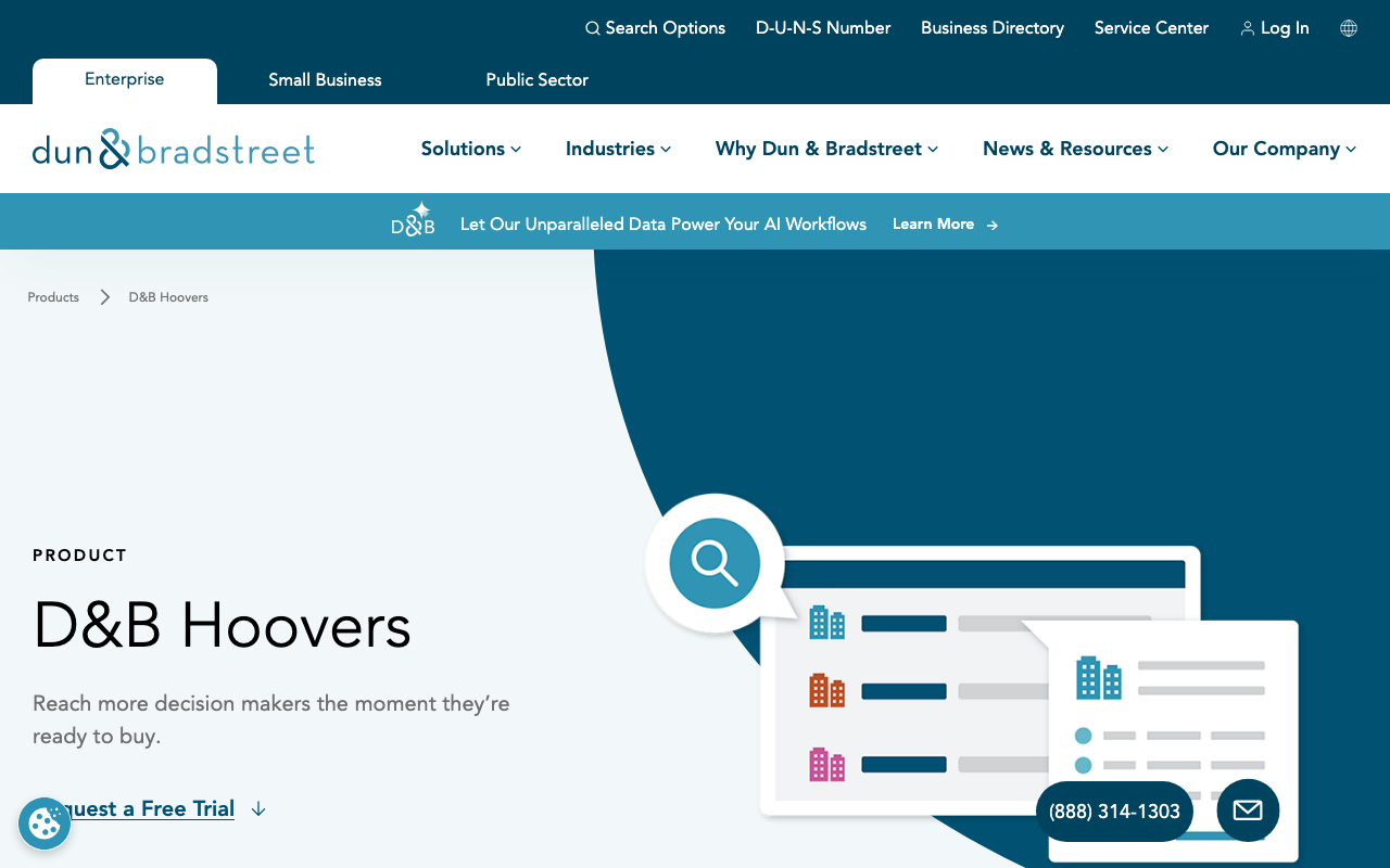 D&B Hoovers - reach more decision makers the moment they're ready to buy