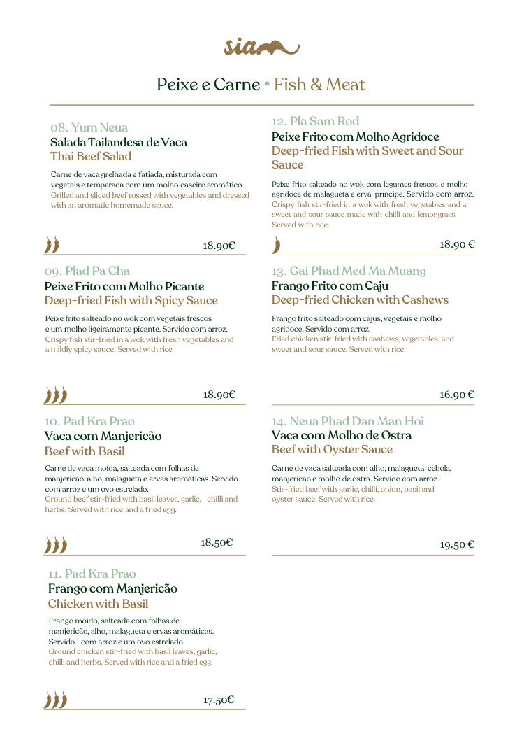 Menu Siam Thai — Página 4