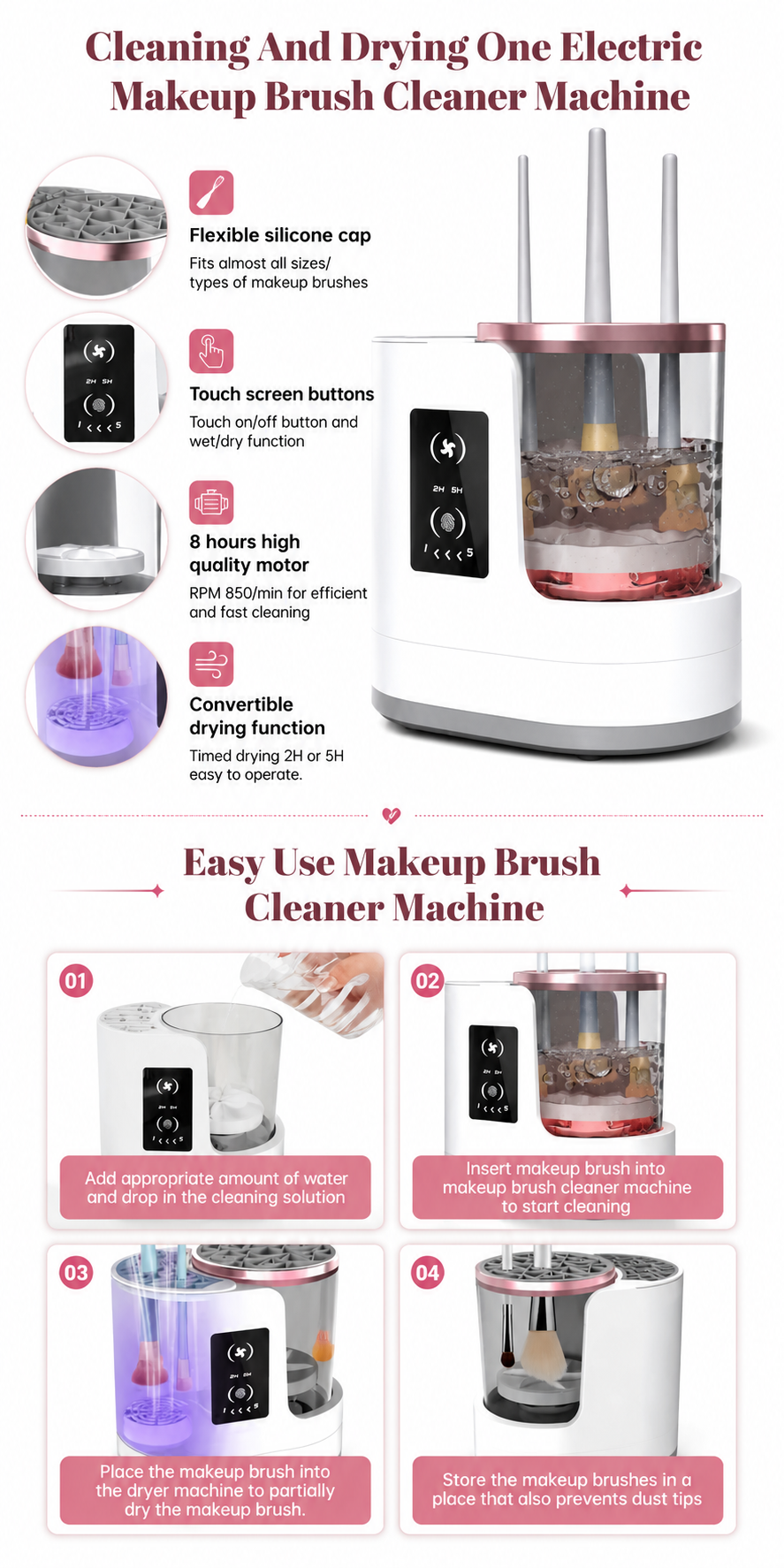 Orchélia Makeup Brush Cleaner