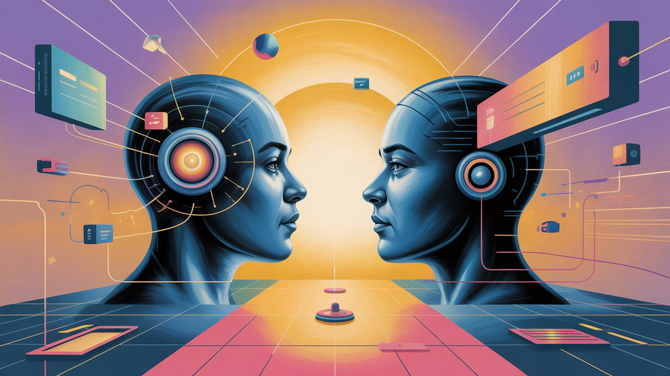 Di Antara Algoritma dan Empati: Menavigasi Kemanusiaan di Era Digital