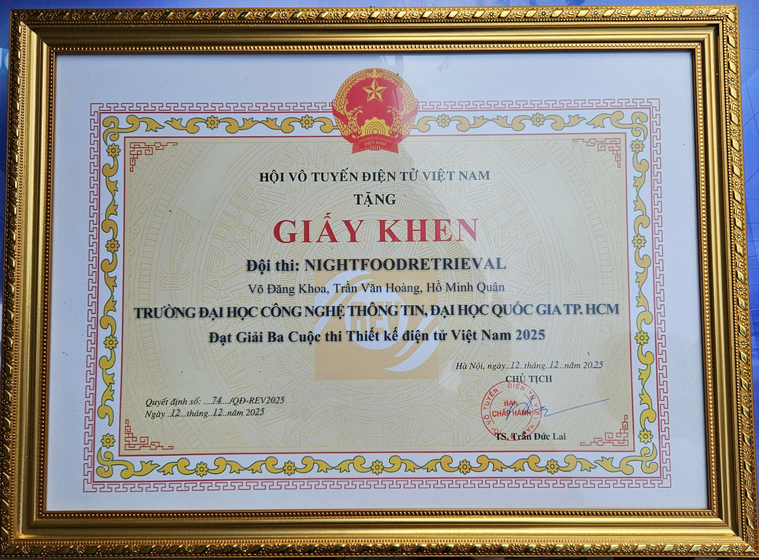 Vietnam Electronic Design Award