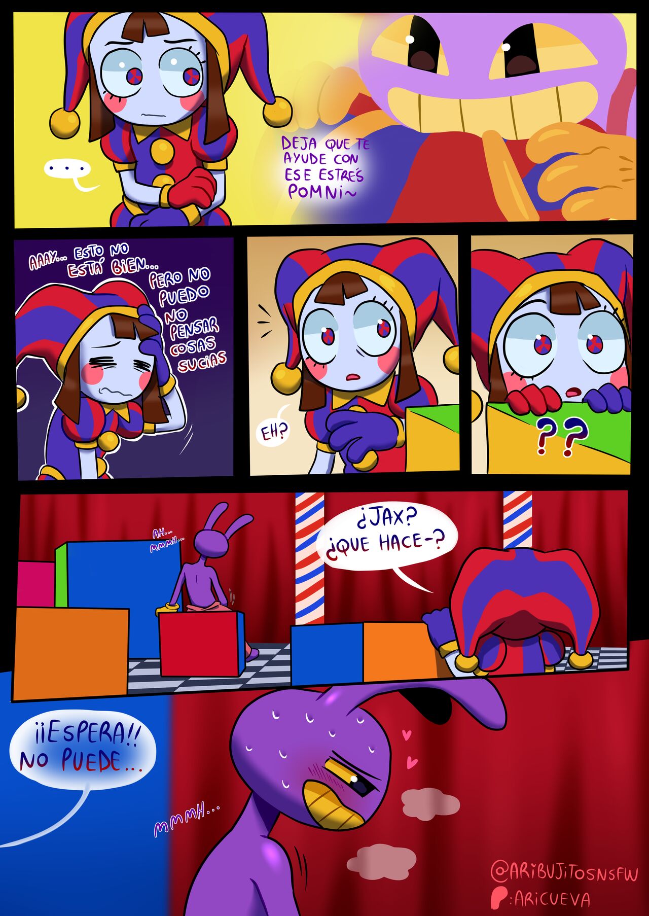 El Secreto De Jax - AridibujitosNSFW (The Amazing Digital Circus) 6