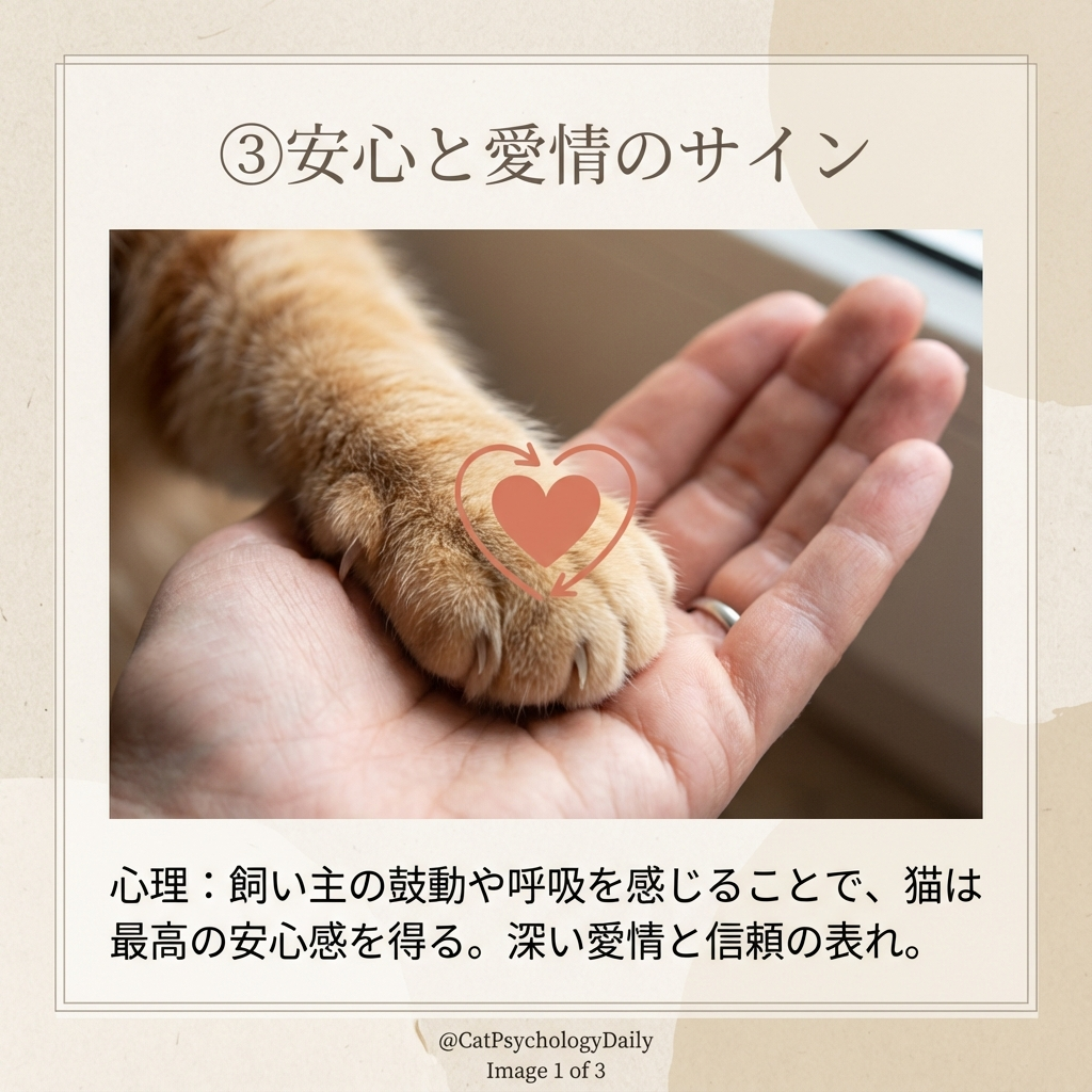猫が体の上で眠る理由が示す深い愛情 - Image 5