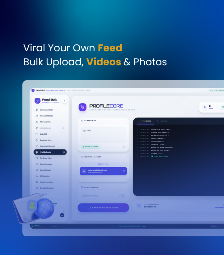 Fredinky Suite - Facebook Automation Tool | Bulk Messaging, Lead Scraper, Group Marketing