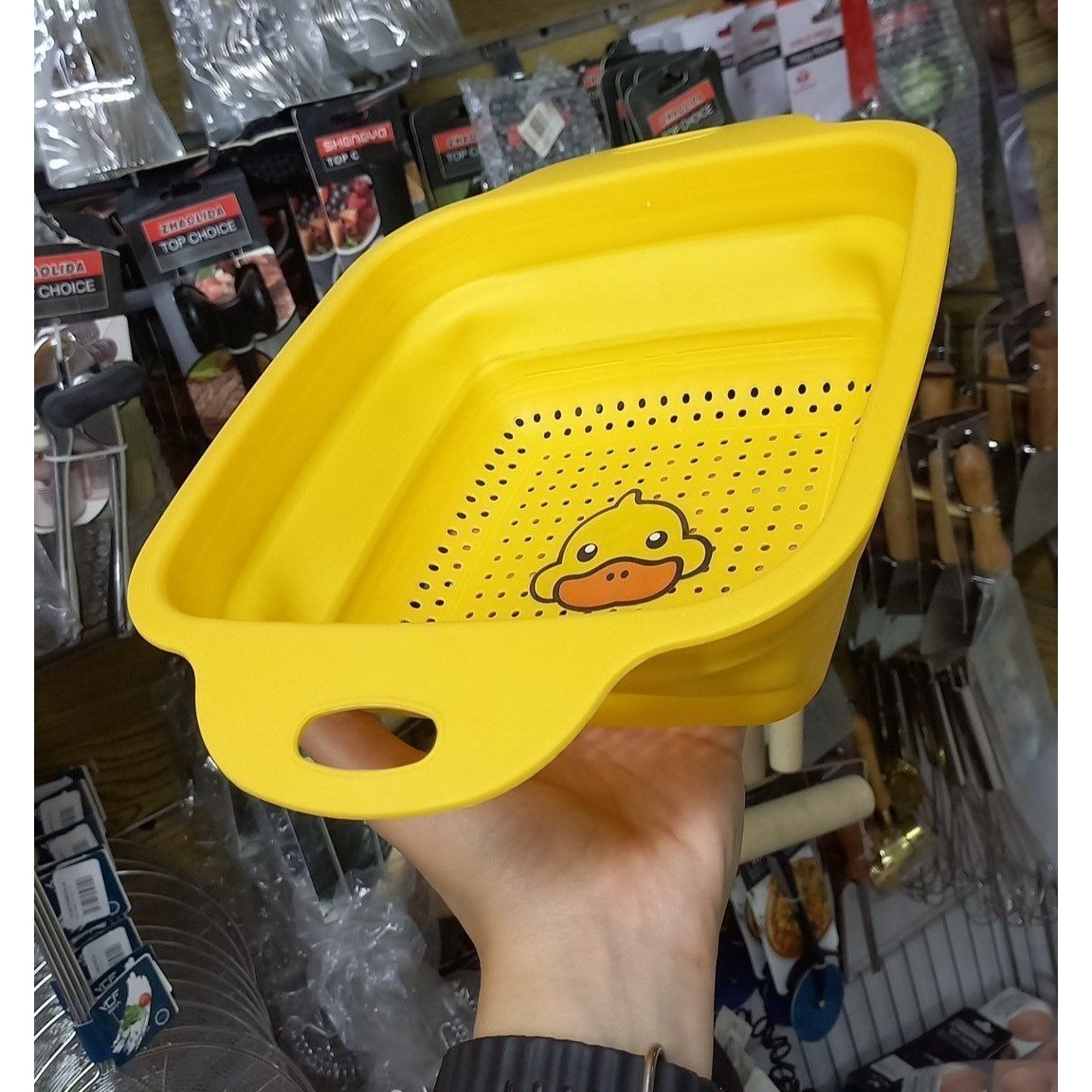مصفاة سيليكون بيدين بطوط
