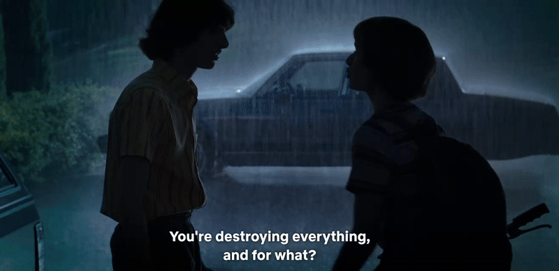 byler breakup number 1, made by me unfountely:/ byler breakup number 1, made by me unfountely:/