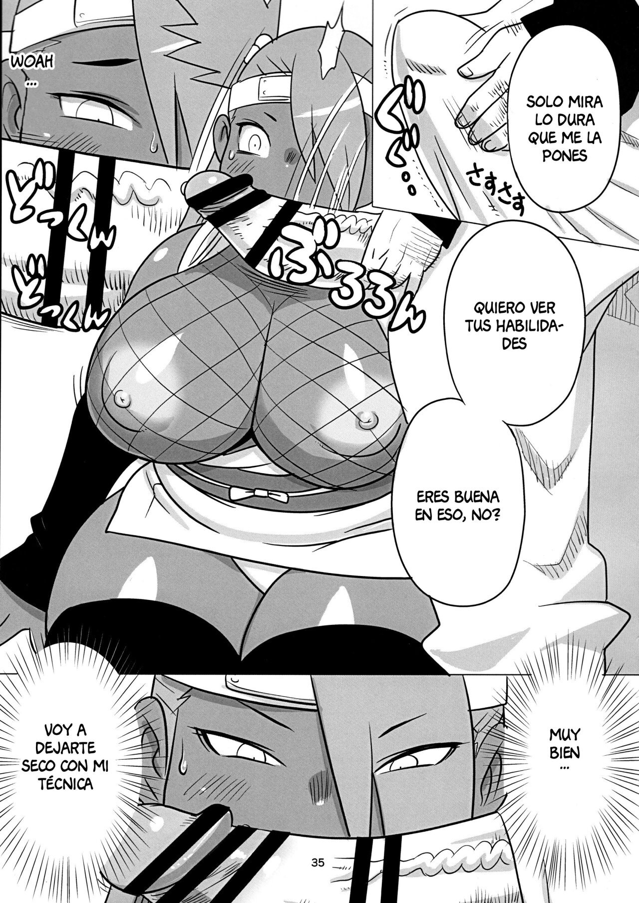 El entrenamiento de Chouchou Erojins (11)