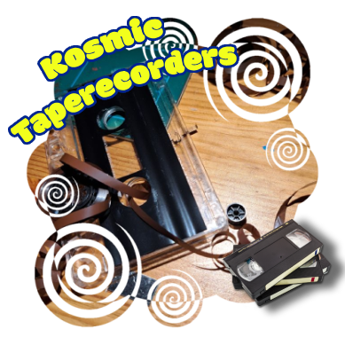 text: Kosmic Taperecorders