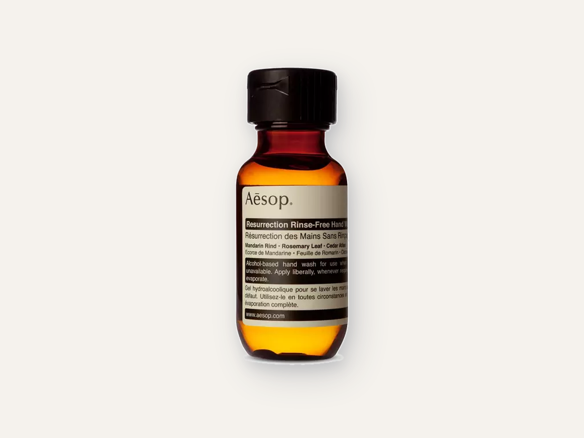Aesop Resurrection Rinse-Free Hand Wash bottle