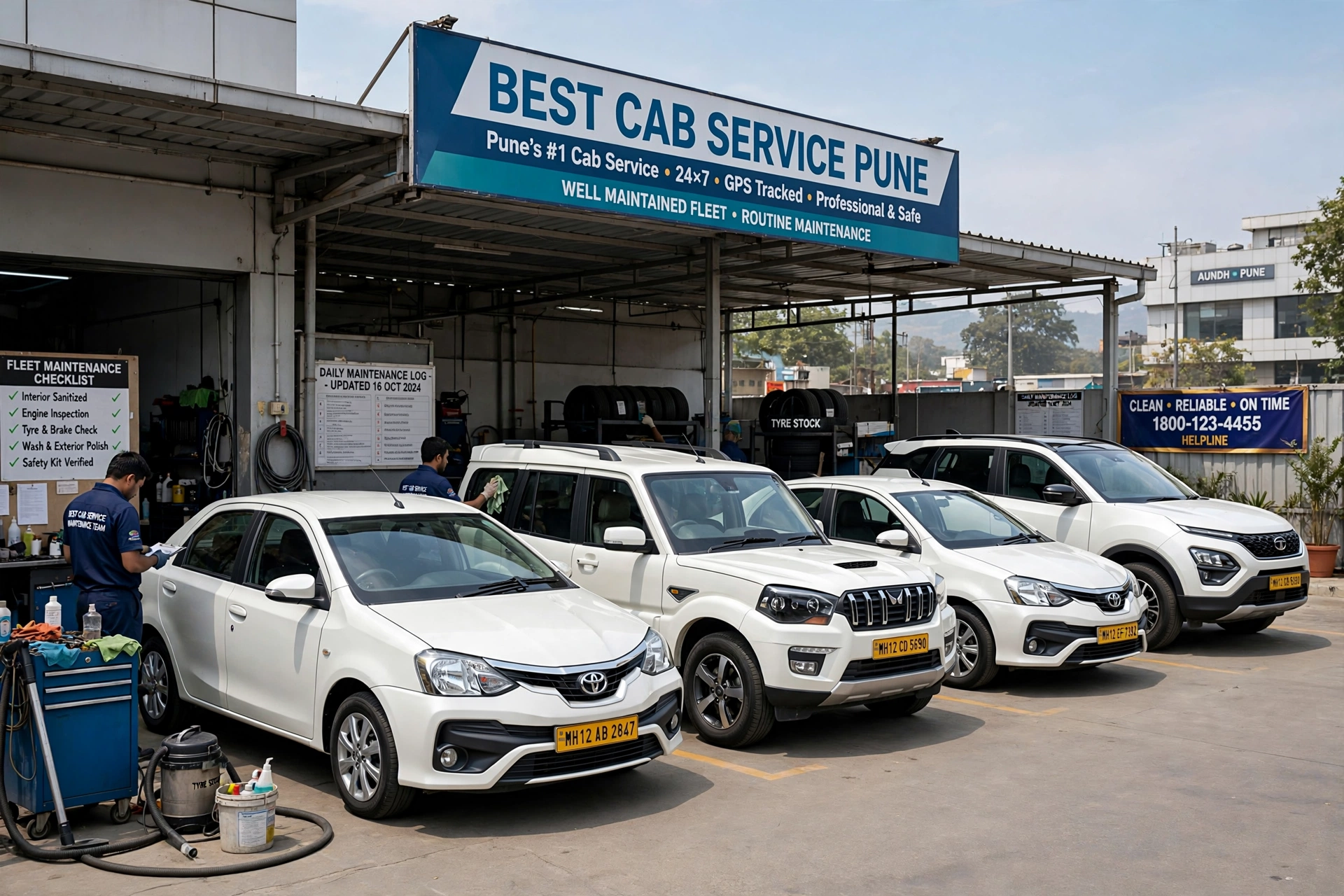 Corporate car rental in Pune for business travellers