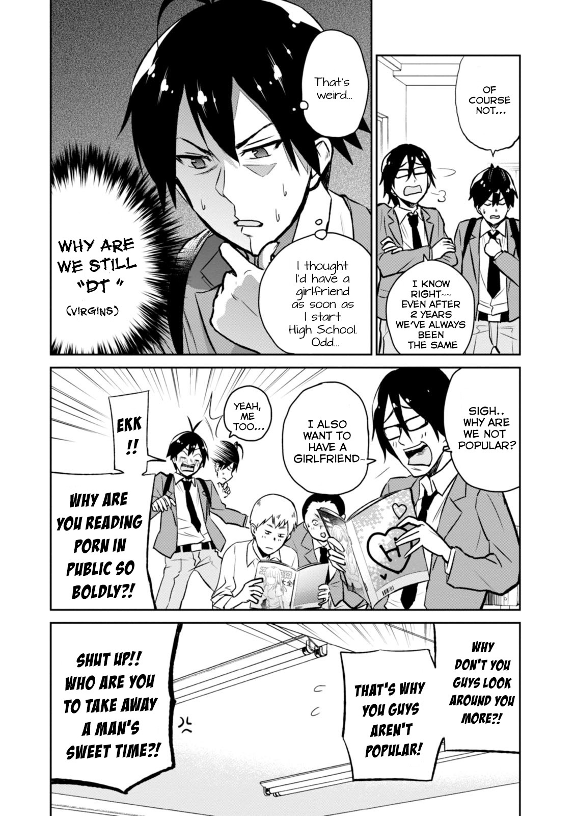 Hajimete no Gal Chapter 1.0 page