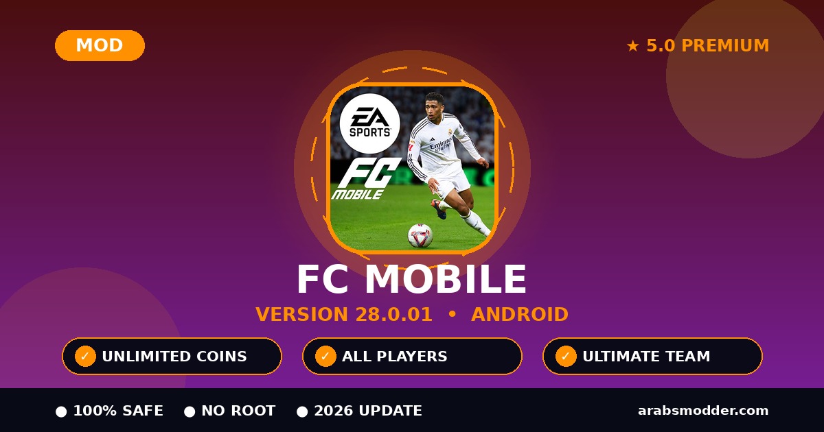 FC Mobile MOD APK v28.0.01 — cover