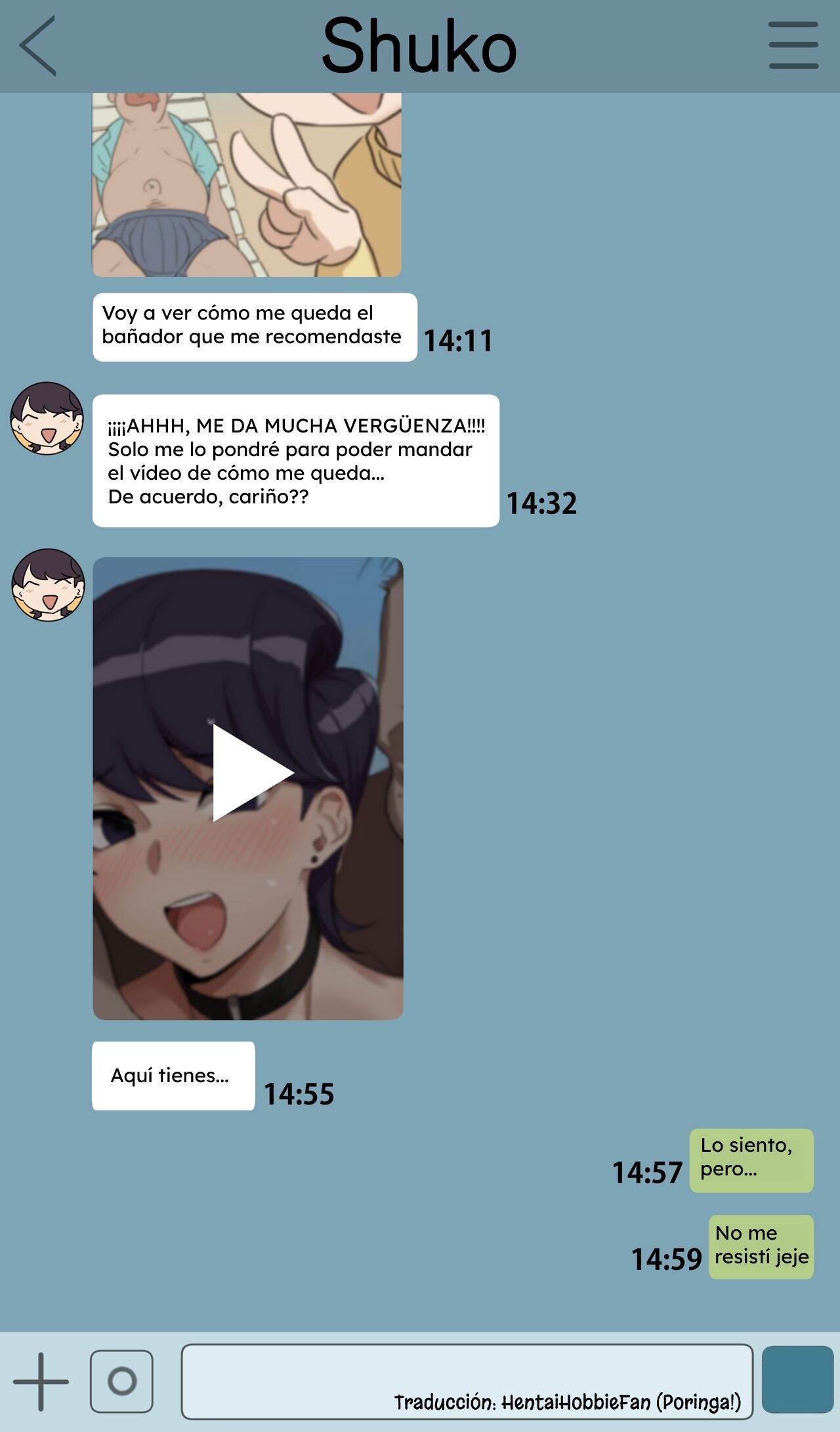 El viaje de Shuko Komi's Netorase Erojins (3)