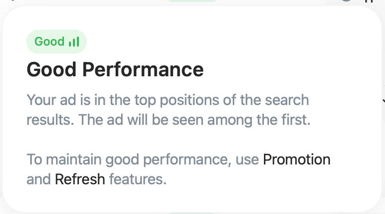 Good Performance Status