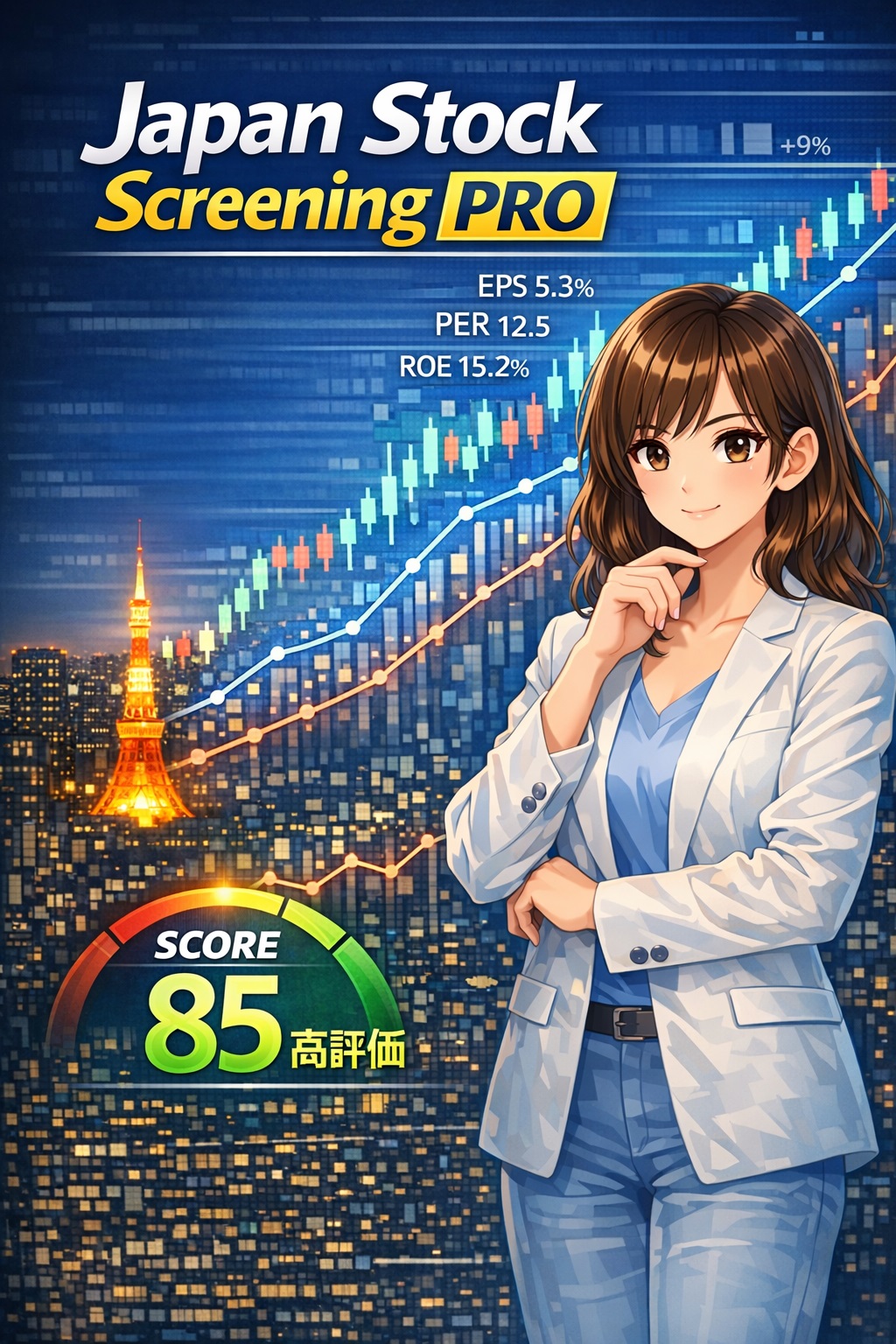 「Japan Stock Screening PROで実践！株価に惑わされない投資術」 Kindle本