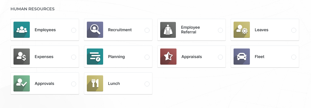 Phần mềm quản lý nhân sự: Odoo ERP