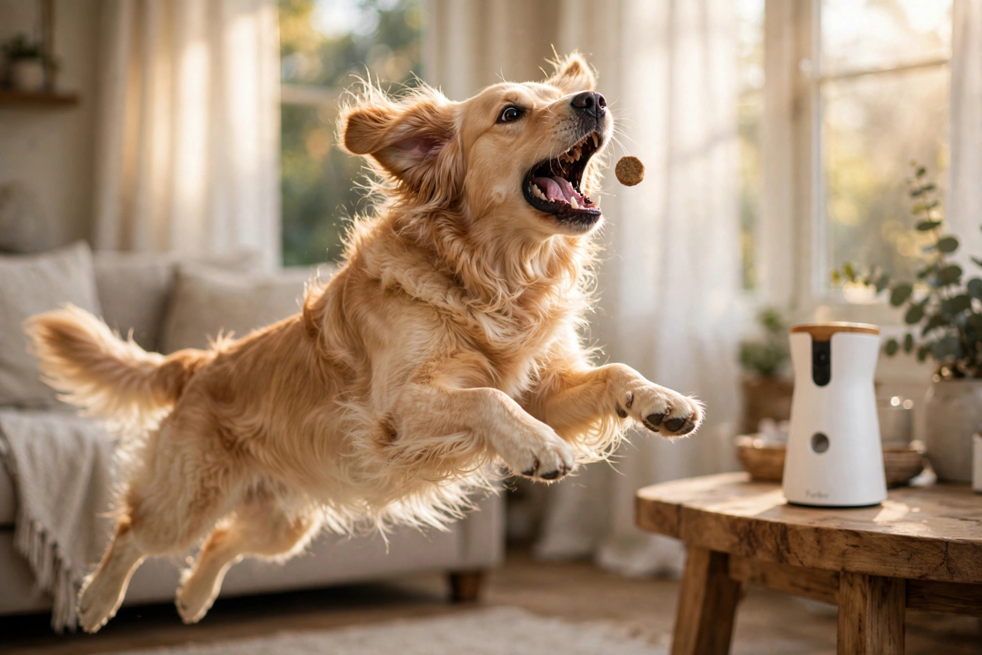 Furbo Dog Camera treat tossing feature review