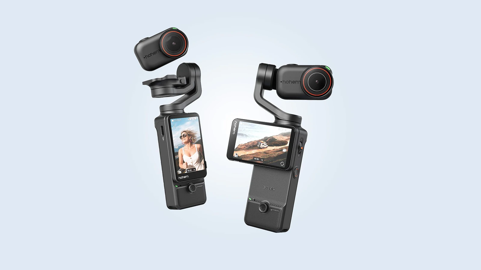 Hohem Eyepic: Camera Gimbal & Action Cam 2-in-1 Đột Phá - NexShop - Hình 1