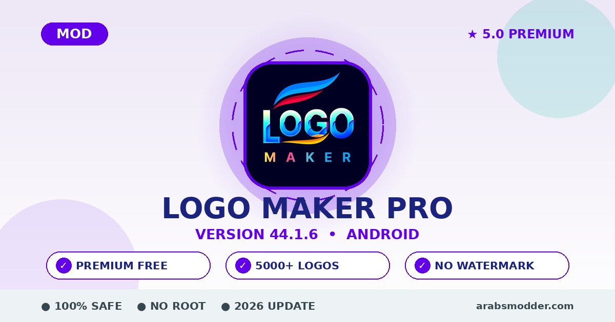 Logo Maker Pro MOD v44.1.6 — cover