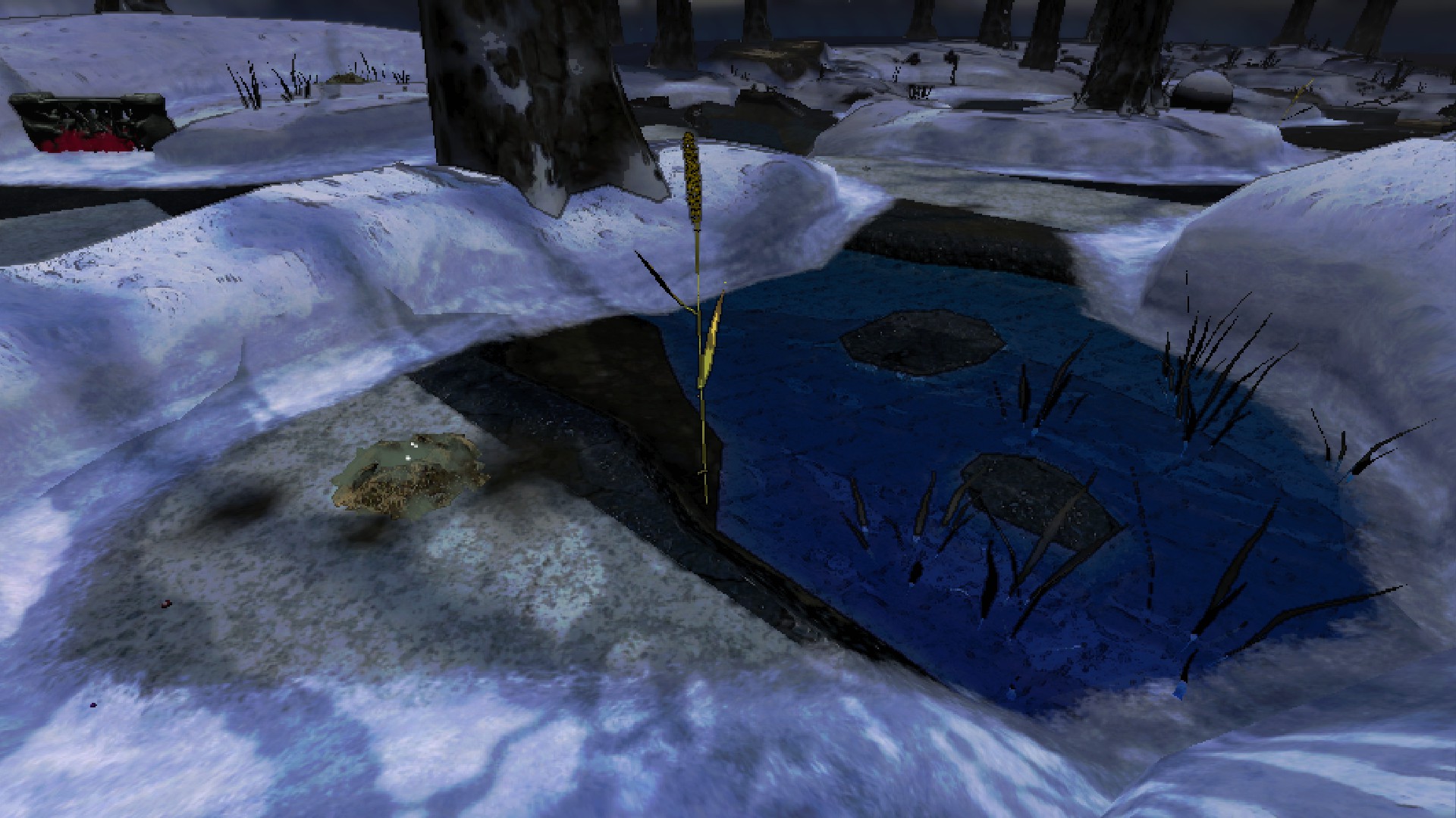 New fire exit, where a Fiery Bulblax once resided.