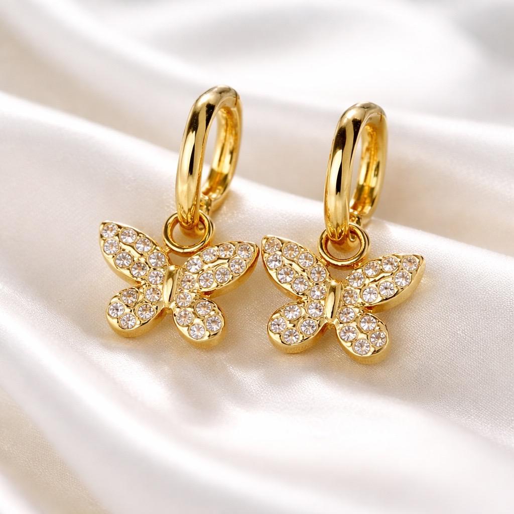 S. Steel Hanging Butterfly